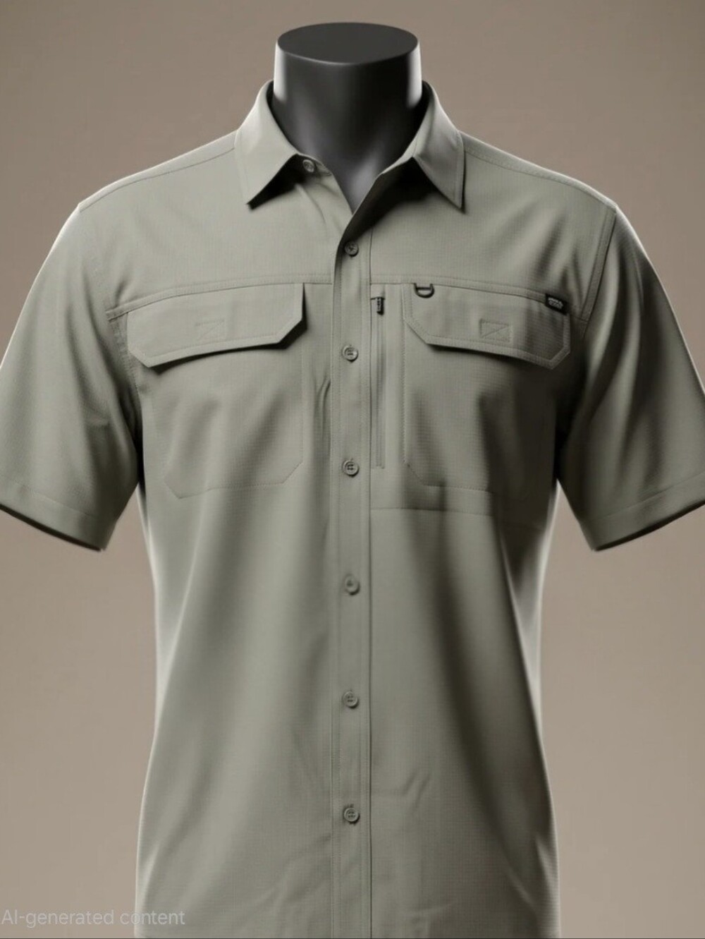 Eddie Bauer Men's Short Sleeve Polo Shirt in Olive